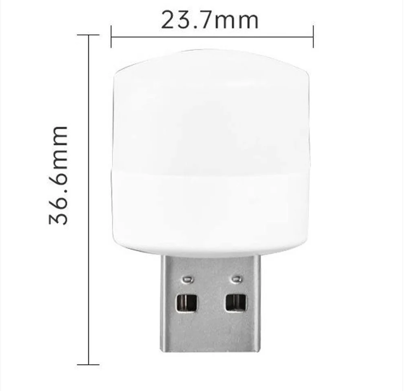 USB LED Night Light – Compact, Low Power Ambient Glow